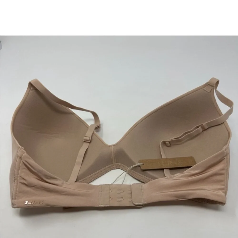Skims Wireless Form Lightly Lined Bra Demi Bra in Clay Size 34C - Picture 6 of 9